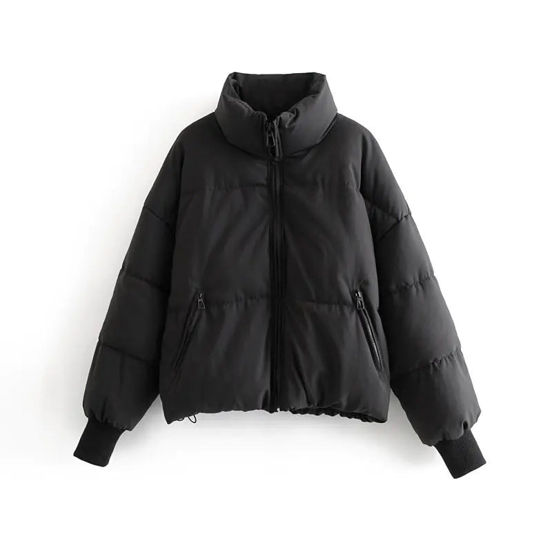 Casual Loose Women's Cotton Jacket for Fall/Winter